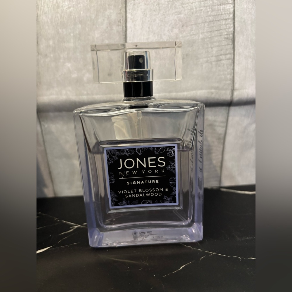 Jones New York Signature Violet Blossom and Sandalwood 3.4 oz partial
